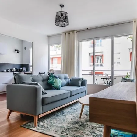With Alcove And Balcony Part-dieu Apartmán Lyon